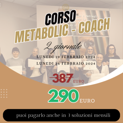corso METABOLIC - COACH